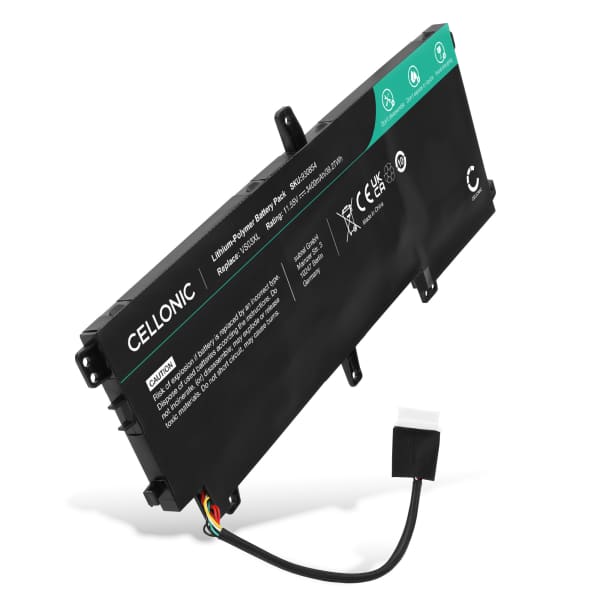 Akku tietokoneeseen HP Envy 15-AS, HP VS03XL - 11.55V 3400mAh tuotemerkiltä CELLONIC