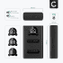 2x Batterie + Chargeur Double Olympus OM System TG-7 Stylus THOUGH TG-6 TG-3 Stylus SH-60 SH-50 SH-2-4 thumbnail