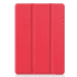 Book Tablet Case with Stand for Apple iPad 10.2 2019, 2020, 2021 (7th, 8th, 9th Gen) Synthetic Leather Protective Folding Flip Folio Wallet Tri Fold Bookcase Cover Sleeve - Red-2 thumbnail