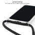 Smartphone necklace for Apple iPhone 11 Pro Max - Silicone, Crystal Clear Case-3 thumbnail