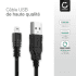 Câble 8 Pin Camera Mini USB B de 1.5m pour appareil photo Praktica Luxmedia 16-Z21S 16-Z12S, 14-Z51 14-04, 12-03 12-Z5, 18-Z36 transfert de données noir PVC-2 thumbnail