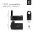 Battery Grip for Nikon D3400 Cameras – EN-EL14 Vertical Portrait Grip-4 thumbnail