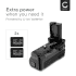 VG-C3EM Battery Grip for Sony A9, A7 III, A7R III, A7S III Cameras – NP-FZ100 Vertical Portrait Grip from CELLONIC-3 thumbnail