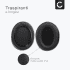 Kit di 2 cuscinetti di ricambio per apparecchi auricolari, cuffie headset Sennheiser Momentum 2 paraorecchie, earpads, sostituzione spugnette con comoda imbottitura-4 thumbnail
