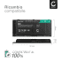 Batteria per portatile Dell Precision M4600 P13F M4700 P21F M6600 P10E M6700 P22F ricambio per laptop 6600mAh 10.8V - 11.1V-3 thumbnail