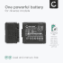 2x Battery for Panasonic HDC-SD100, HDC-SD10, -SD707, -SD600, HDC-TM700, Lumix DMC-L10 1320mAh from CELLONIC-4 thumbnail