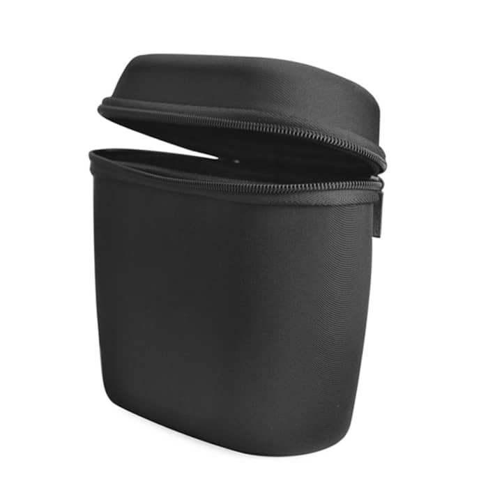 subtel® Funda altavoces para Bose SoundLink Color 2, Bolsa con mosquetón, negro, Funda acolchada antigolpes de Nylón, Funda resistente para amplificadores, Speakers Case