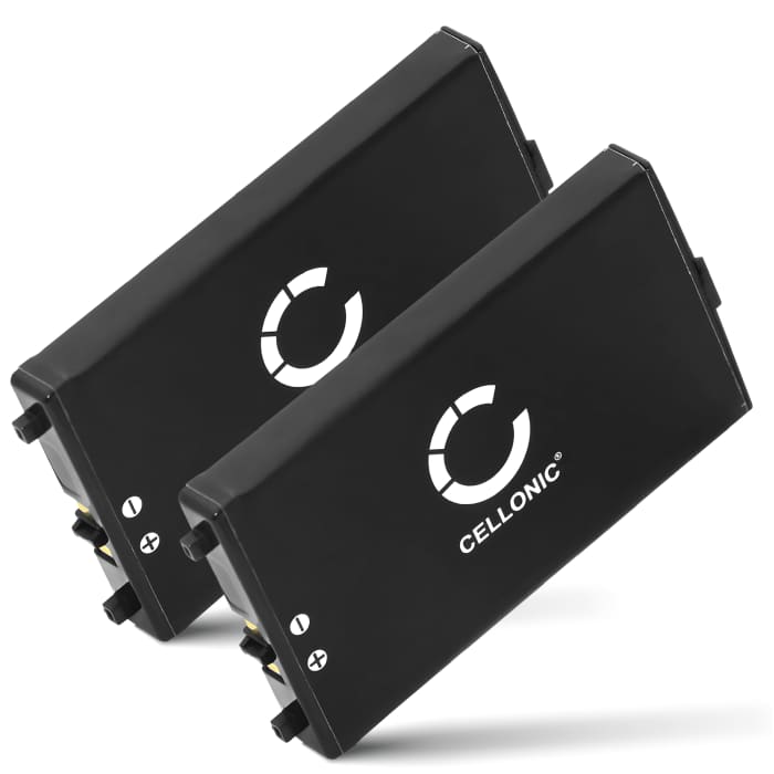 2x Batteria NTR-003 per Nintendo DS, DS Lite - NTR-001, NTR-003 800mAh 3.6V - 3.7V marca subtel per console giochi controller palmari