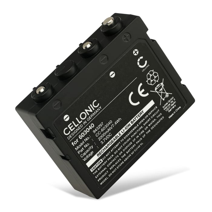 Battery for Ledlenser H7 SE, H7.2, H7R Core, H7R SE 2000mAh from CELLONIC