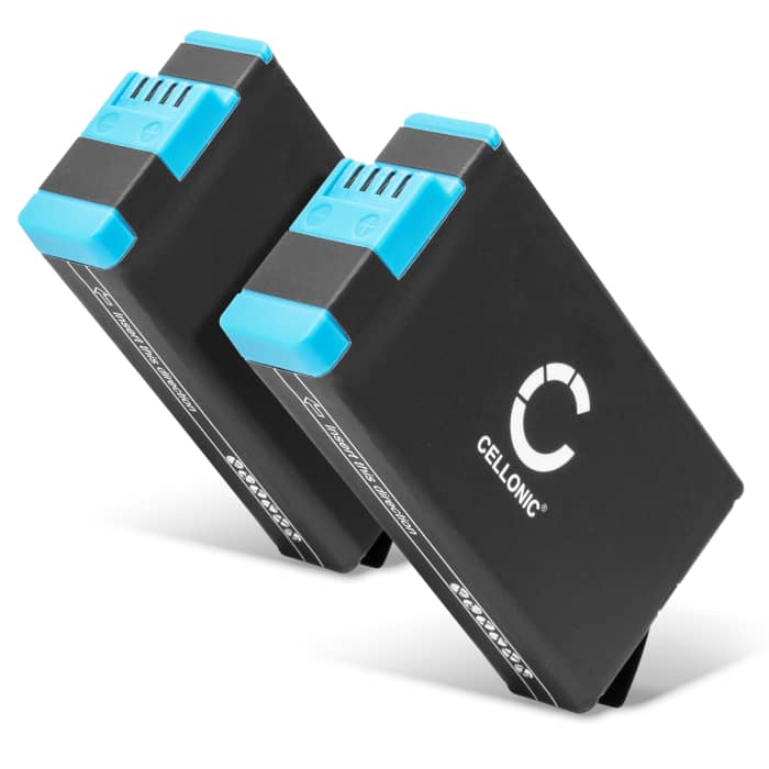 2x SPCC1B accu voor GoPro MAX MAX 360 - 1400mAh vervangende accu voor camera