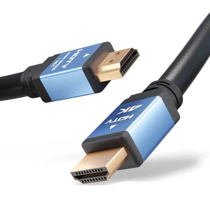 Cable Standard 4K HDMI Type A 1,5m para TV, Camera, DVD / Blu-ray Player, Gaming Console & Co. Conexión HDMI 2.0