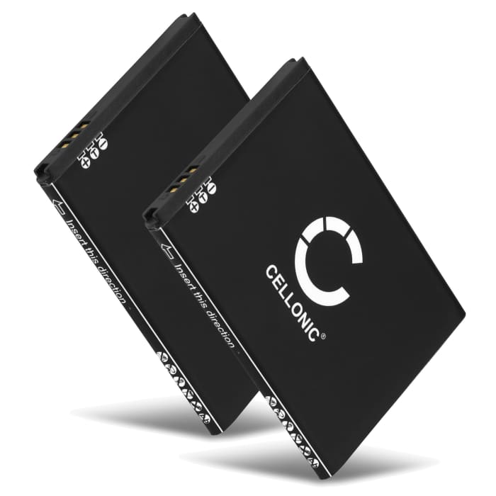 2x Bateria Samsung Galaxy 1350mAh - EB494358VU, Batería larga duración para smartphones Samsung Galaxy Ace / Gio / Fit / Wave M