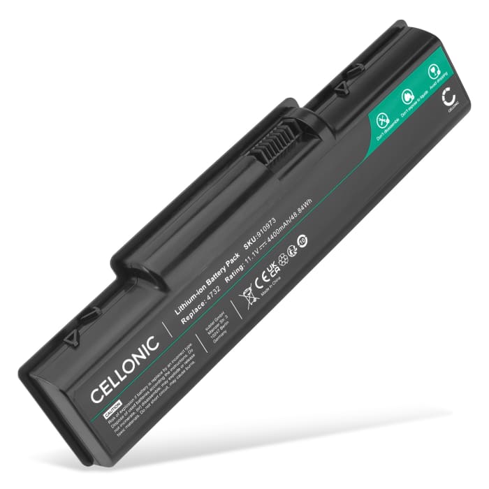 Batterij voor eMachines E625, E525, E725, D525, D725, G525, G725, E627, G625, E527 Laptop - 4400mAh 10.8V - 11.1V 