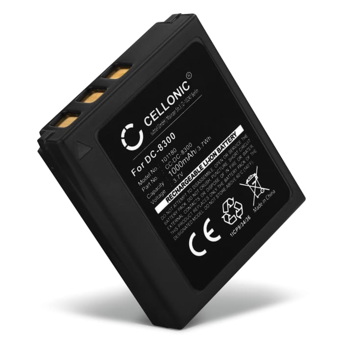 CELLONIC® Camera Battery for NetOnNet Avant S10 S10x6 S8 S8x6, Vivitar ViviCam X60 X30, Revue DC 840 XS DC 8000 DC 80 SZ Replacement BATS8 Battery 1000mAh Backup BATS8