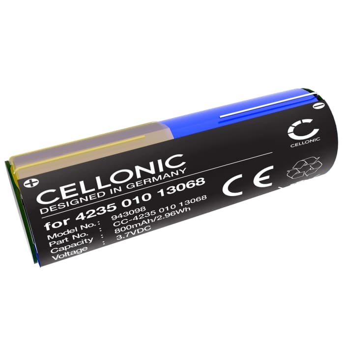 Akku for Braun Oral-B Smart 6000, Oral-B 10000, Oral-B 3765, Oral-B 3766 (800mAh, 3.7V) – CELLONIC
