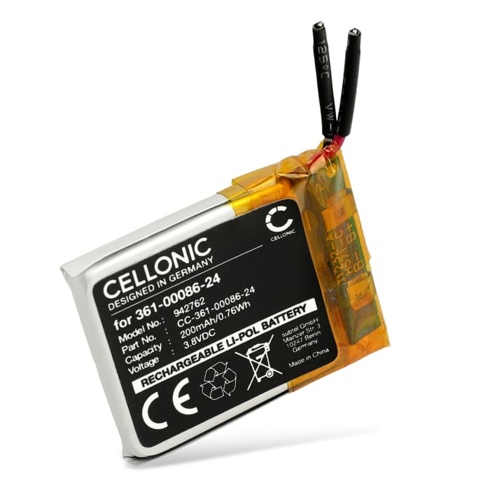Battery for Garmin Instinct Solar 200mAh from CELLONIC