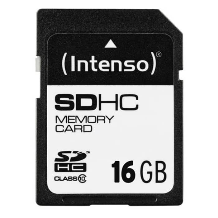 Intenso SDHC kaart / geheugenkaart 16GB Class 10