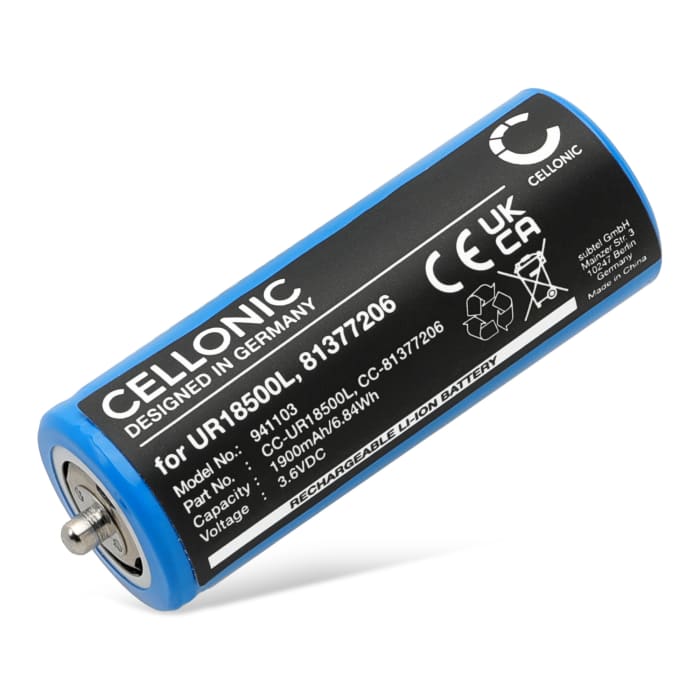 Batterij voor Braun Series 9 9325s, 9385cc, 9390cc / Series 8 8370cc, 8365cc, 8417s, 8350s / Series 7 790CC, 7865cc 1900mAh van CELLONIC