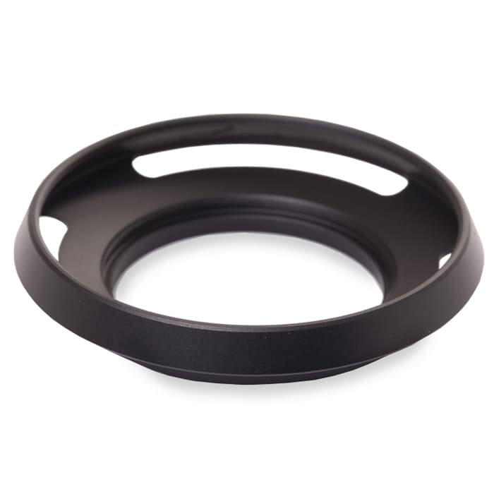 CELLONIC® Paraluce Grandangolare per con filettatura a vite - Ø 77mm Universal lens hood in Metallo protezione della lente contro urti e graffi