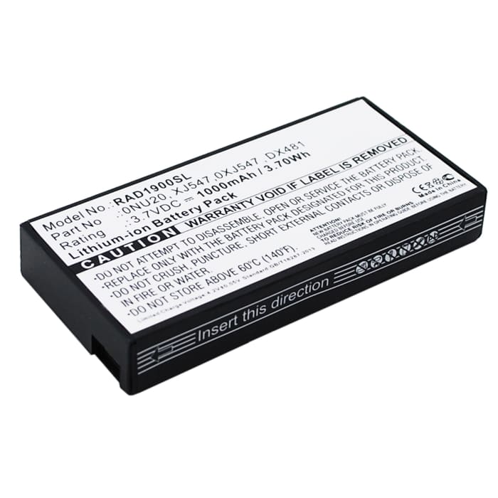 Batteria di ricambio FR463 per RAID controller Dell Poweredge R710 / 2950 / T310 / R610 / R510 / R410 / 2900 / 1950 Affidabile sostituzione da 1000mAh per server