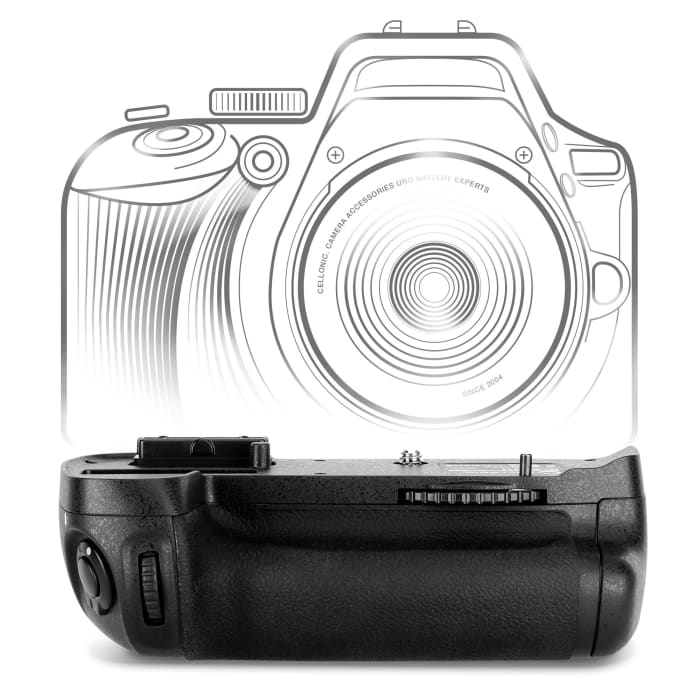 Impugnatura Battery Grip MB-D14 per fotocamera Nikon D600, D610 camera grip EN-EL15 accessorio multifunzione per fotografia verticale, 265 grammi