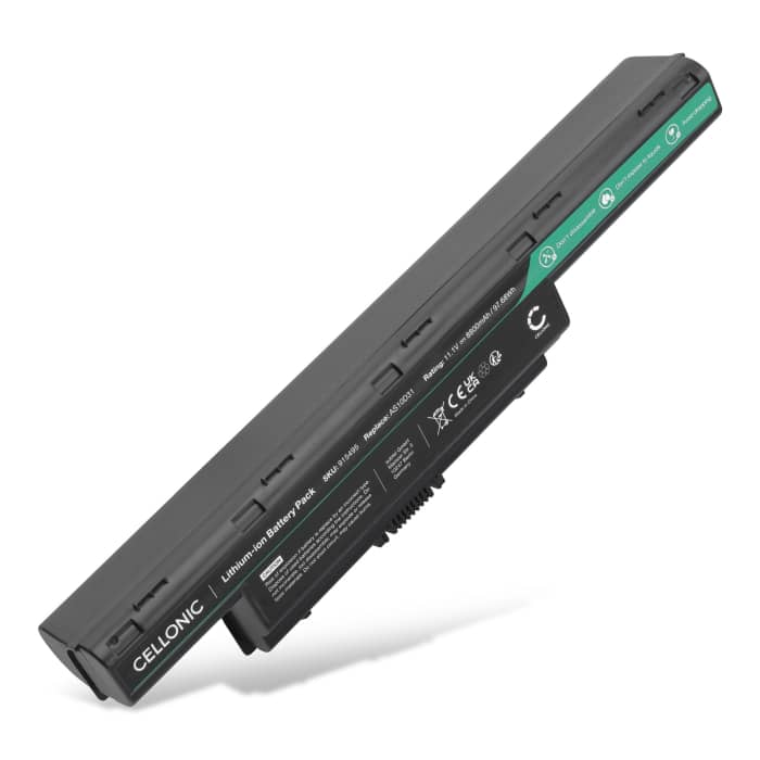 Batteria per portatile Acer Aspire 7750G, 5750G, E1-731, 7741G, 5742G, 5742, 5750, AS10D31, AS10D51 ricambio per laptop 8800mAh 11.1V 