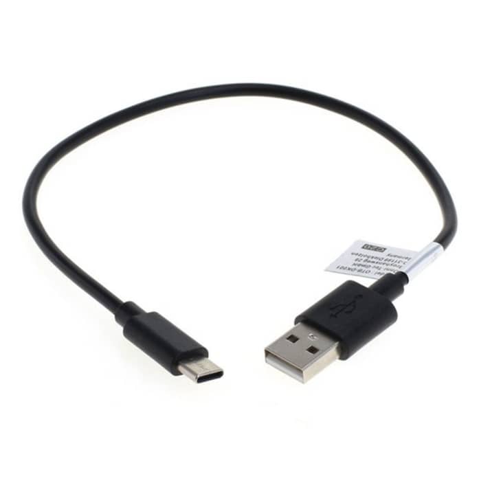 USB Kabel compatibel met XP-PEN Deco 01 Deco 01 V2 / Deco 02 / Deco 03 / Deco Pro - 0.30m Oplaadkabel 1A Laad Snoer PVC Datakabel zwart