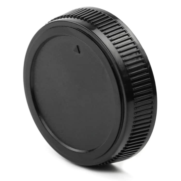 Objektiefdeksel achterkant voor Panasonic Lumix G 20mm 1.7, 42,5mm 1.7, G Vario 14-42mm, G Vario 14-140mm, G Vario 35-100mm, Bajonet Dop, Cover, Beschermkap Micro 4/3 (MFT - Micro Four/Thirds)