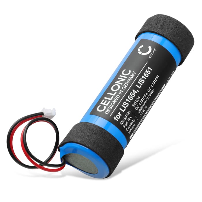 Bateria Sony LIS1654, LIS1651 2600mAh - , Batería recargable para consolas / mandos Sony PlayStation PS4 Move Motion Controller Version 2 (CECH-ZCM2E, CECH-ZCM2U)