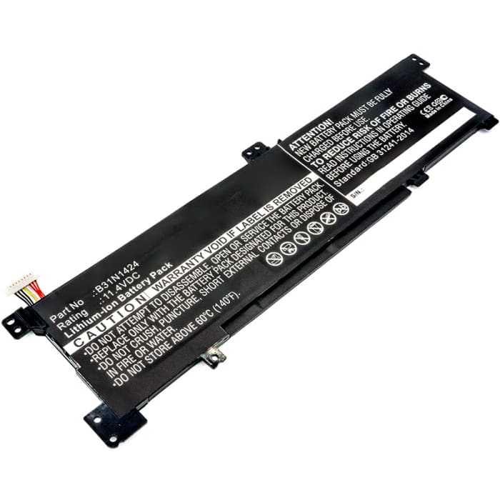 Batería ASUS para ordenador portátil ASUS K401, K401LB, K401UQ, K401UB, A401L, B31N1424 4100mAh 11.4V  de subtel