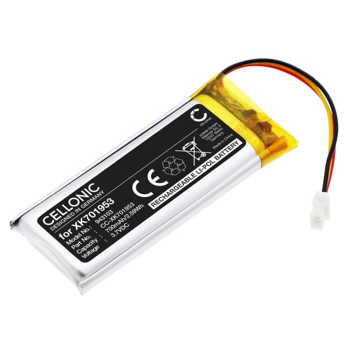 Batterie pour Sena SRL2, XK701953 700mAh de CELLONIC
