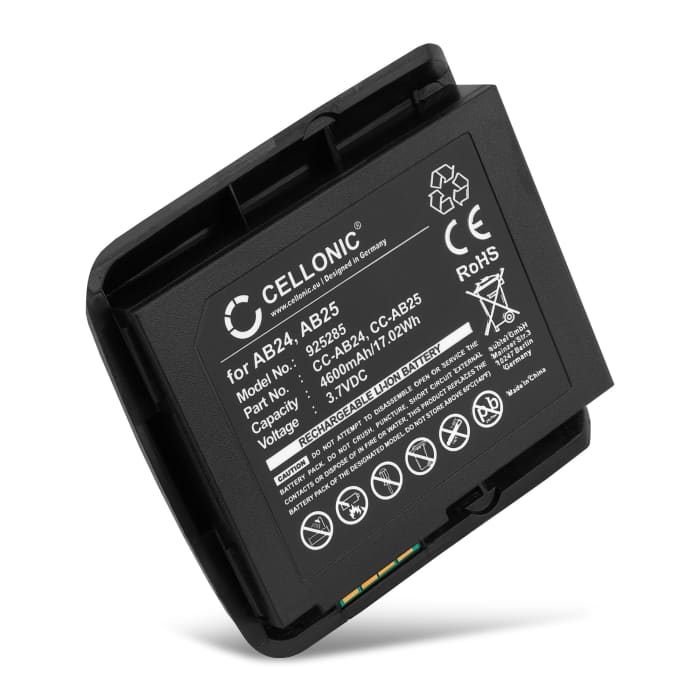 Batterij voor Intermec CN50, Intermec CN51, AB25 4600mAh / 17.02Wh van CELLONIC