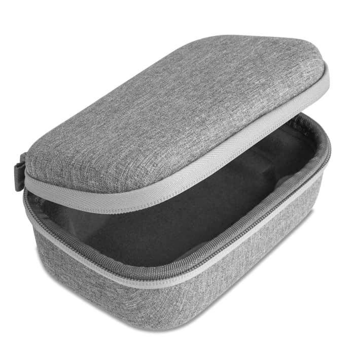 Funda protectora de en gris para drones - Estuche protector con cremallera y asa para drones / VANT