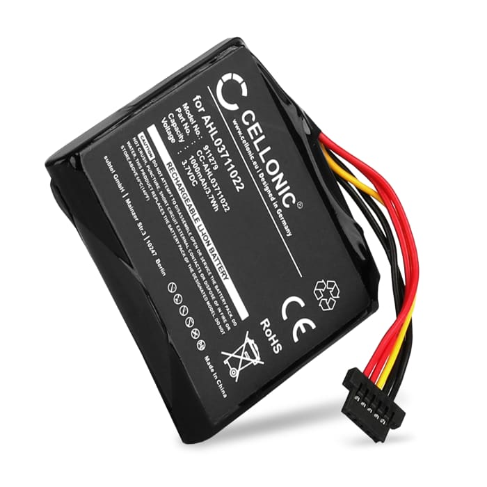 AHL03711022 VF6M GPS accu voor TomTom Go Live 1530 / GO Live 825 / GO Live 820 - 1000mAh vervangende batterij navigatie