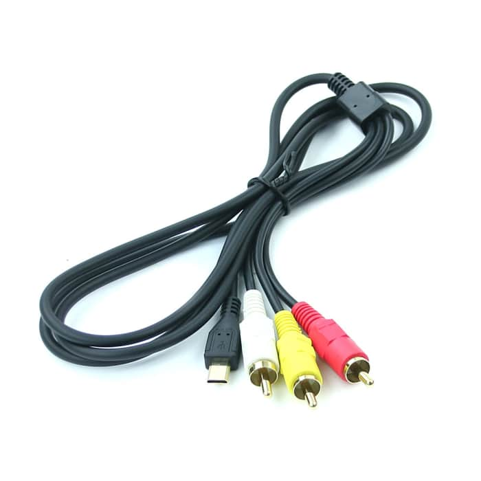 Cable vídeo VMC-15MR2 para Sony HDR-PJ410 HDR-PJ620 -PJ650, HDR-PJ530, HDR-CX405 HDR-CX240, HDR-MV1, HDR-AS200V -AS20, HDR-GW55, FDR-AX53 FDR-AX33 FDR-AX100, FDR-X1000V, DSC-RX10 Cable video