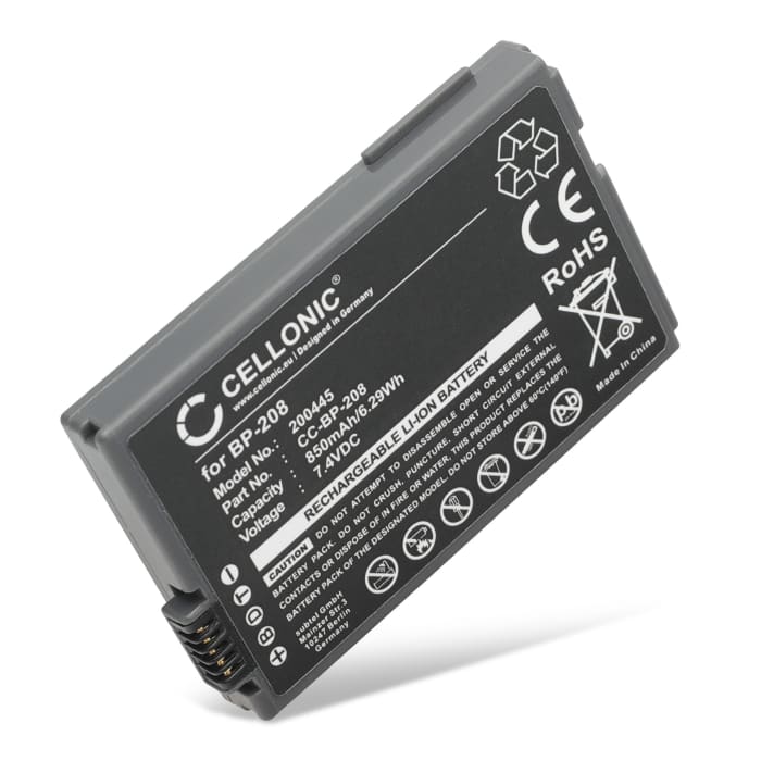 Batterij voor Canon DC100 DC201 DC95 DC10 DC20 DC210 DC21 MVX460 MVX4i BP208 700mAh camera van CELLONIC