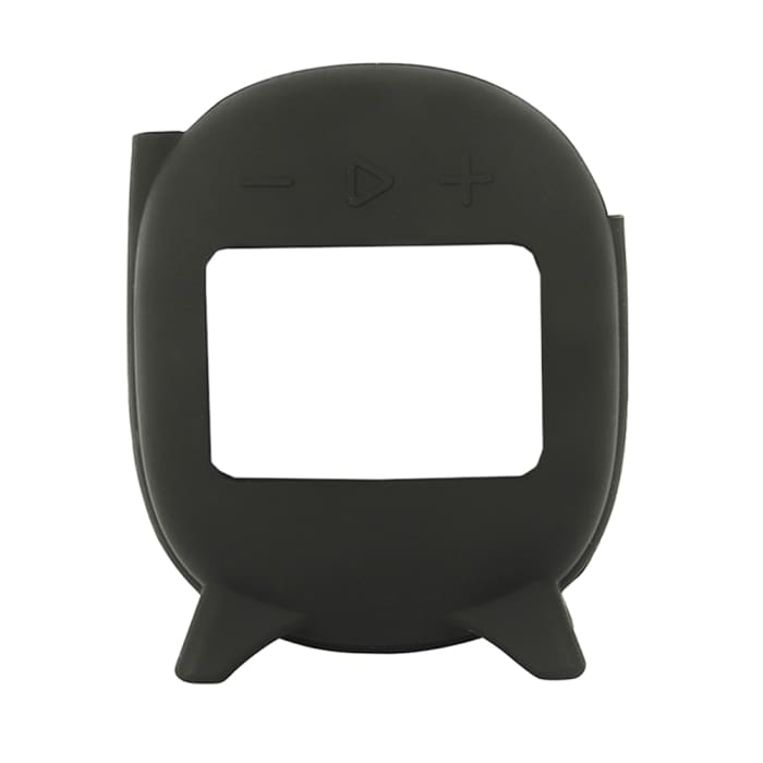 subtel Étui en Silicone pour enceinte portable JBL Clip 4 - Protection contre les chutes et les chocs de couleur noir