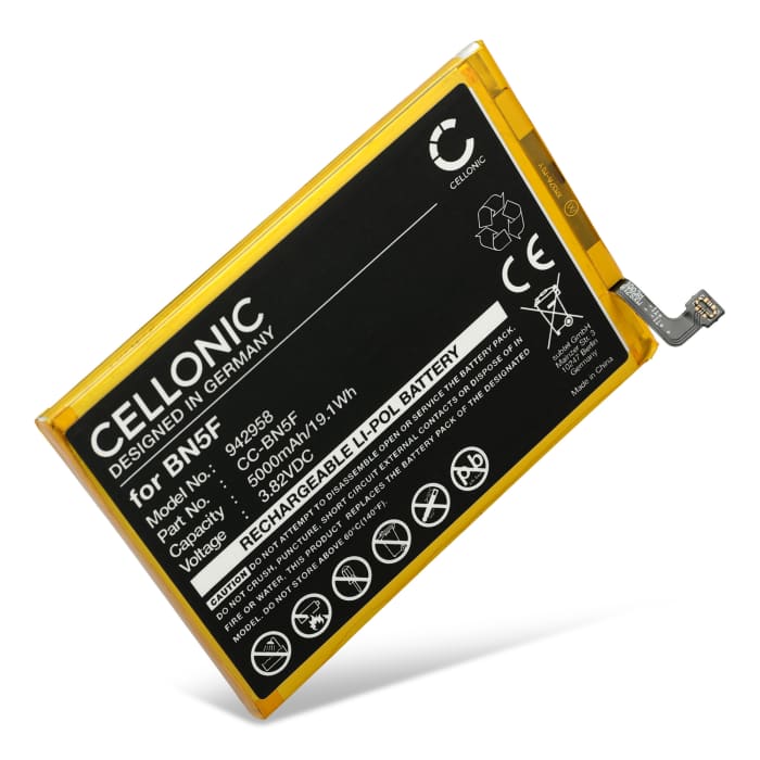 Battery for Xiaomi Redmi A1, A2, 9A, 23026RN54G, 23028RN4DG 5000mAh from CELLONIC