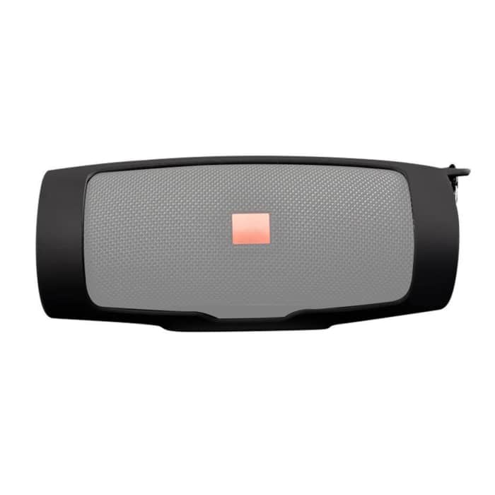 subtel Silikone cover til JBL Charge 4 Cover Blødt beskyttende Bumper Travel Carry Carry Speaker Shell Skin Shockproof Vandtæt Vandtæt Gummi Hull Housing - Sort