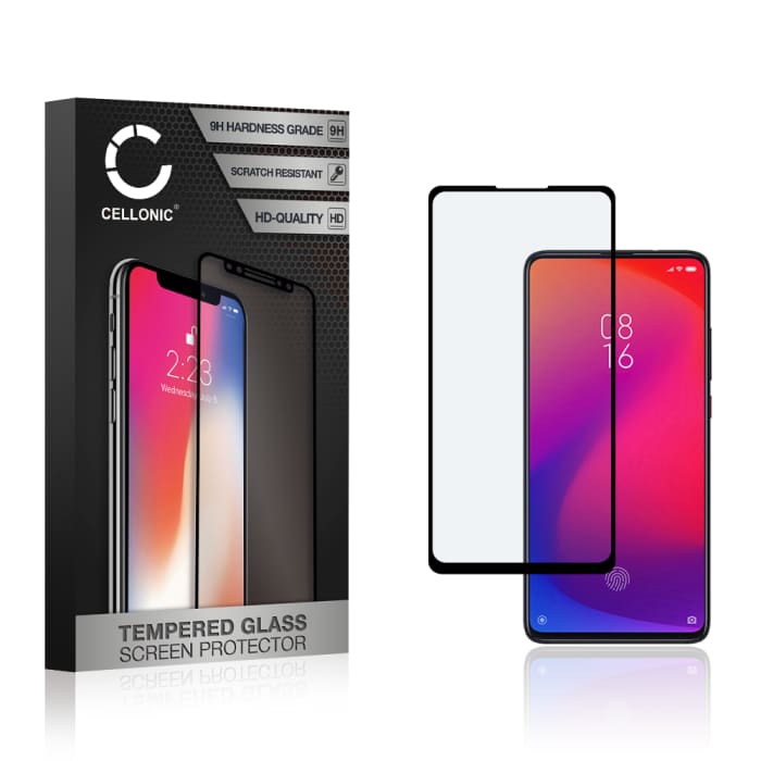 Protector pantalla móvil Xiaomi Mi 9T / Mi 9T Pro autoadhesivo de CELLONIC® - Screen protector, (Calidad HD / 3D Case-friendly / 0,33mm / 9H)