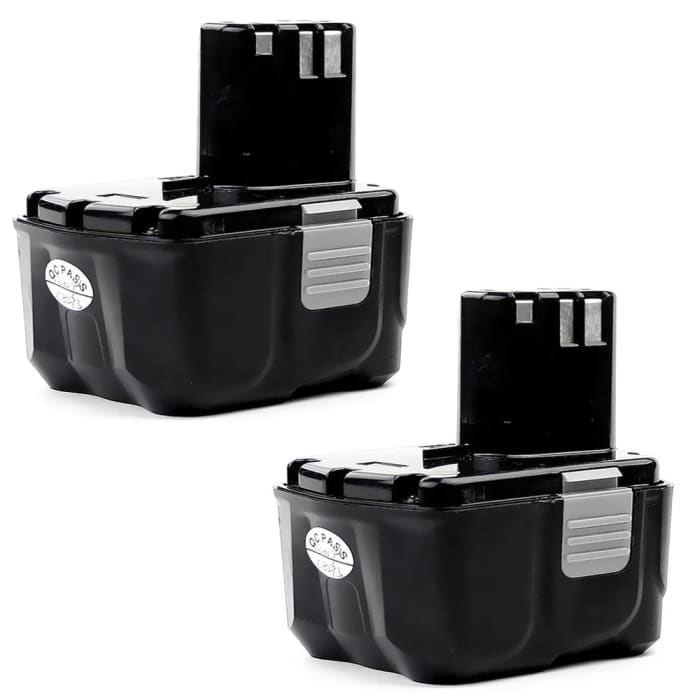 2x Battery for Hitachi DS14DFL,G14DL,WH14DL,WR14DL,CJ 14DL, DH 14DL Cordless Tools - 3Ah 14.4V Li Ion BCL1415, BLC1430,327728, 327729, EBL1430 Battery Replacement