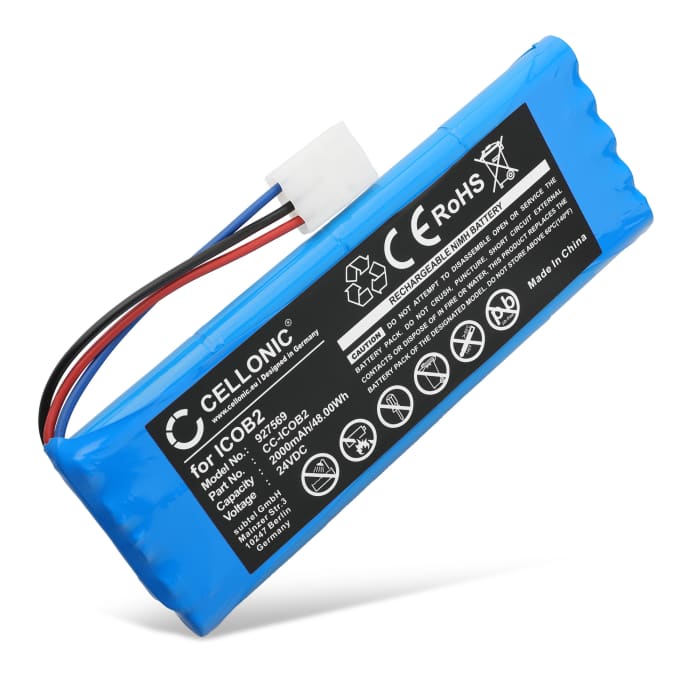 Batterij voor Soundcast OutCast ICO420, Soundcast OutCast ICO421 2000mAh van CELLONIC