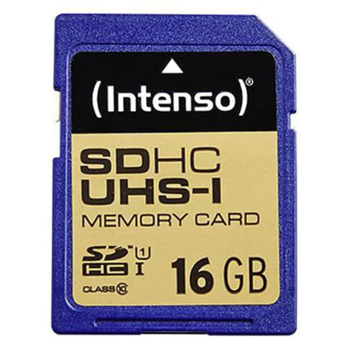 Intenso Tarjeta SD / Tarjeta de memoria 16GB Class 10 / UHS-I