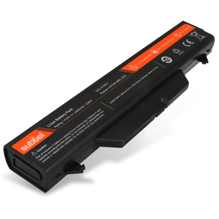 Batería HP para ordenador portátil HP ProBook 4720s, 4710s, 4510s, 4515s, ZZ06, ZZ08 4400mAh 14.4V - 14.8V  de subtel