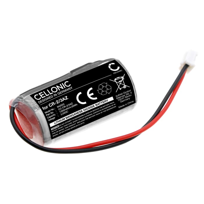 Battery for Verisure Brandvarnare, Camera Detector, Night Control, Roykvarsler, Sirene, Voice 1350mAh from CELLONIC