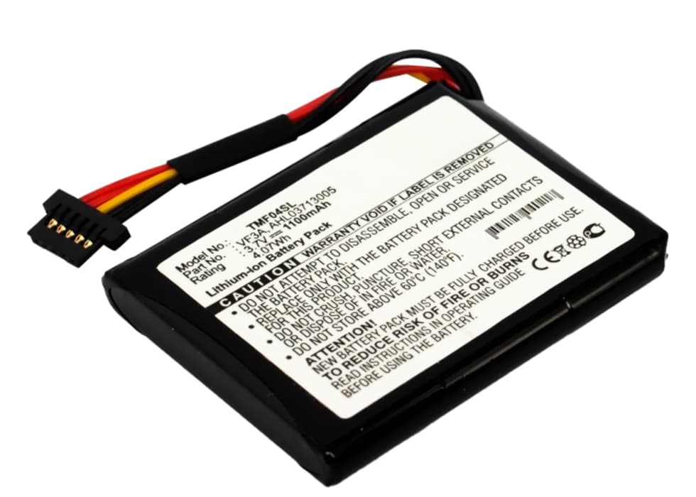 VF3A GPS accu voor TomTom 4EL0.001.01 Via 120 via 125 Live 125 Western Europe XL 340M Live XL 340TM - 1100mAh vervangende batterij navigatie