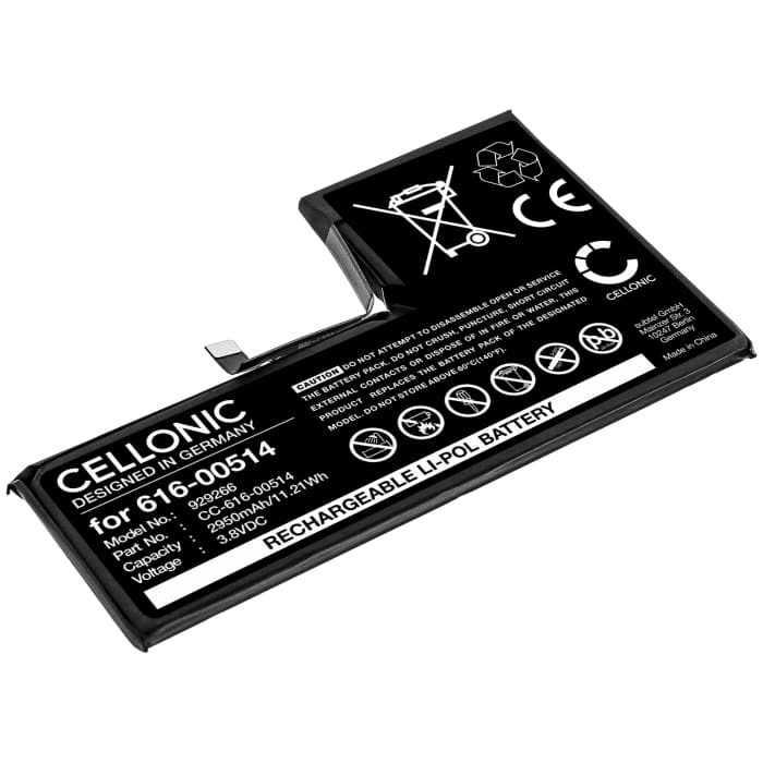616-00512 Battery for Apple iPhone Xs (A1920, A2097, A2098, A2099, A2100) Smartphone / Phone Battery Replacement - 2950mAh