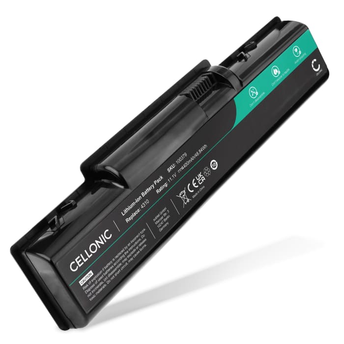 Batería Acer para ordenador portátil Acer Aspire 5735Z, 5738Z, 5738, 5738ZG, 5740G, 5738G, 5740, 5735, 5536 4400mAh 10.8V - 11.1V  de CELLONIC