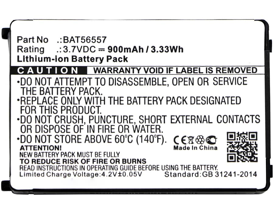 Batterij compatibel met Motorola CLS1100 - Motorola PMNN4497/ Motorola PMNN4497A 900mAh vervangende accu reservebatterij extra energie