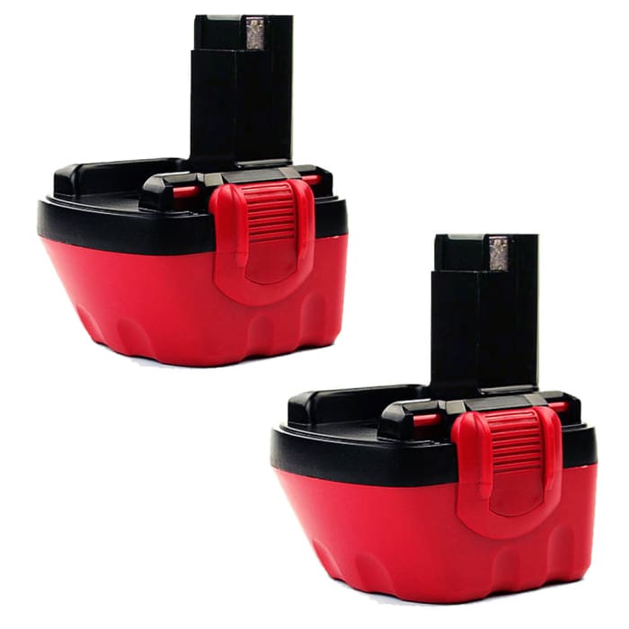 2x Batterij voor Bosch GSR 12V, GSR 12, PSR 12, PSR 1200, GSB 12-2, GLI 12 V, PAG 12V, Exact 12 12V 3Ah NiMH van CELLONIC